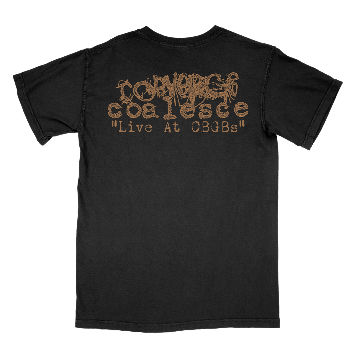 Converge &amp; Coalesce &quot;Live at CBGBs: Dove&quot; Premium Black Shirt