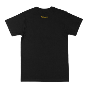 Eye For An Eye "Classic: Yellow" Black T-Shirt