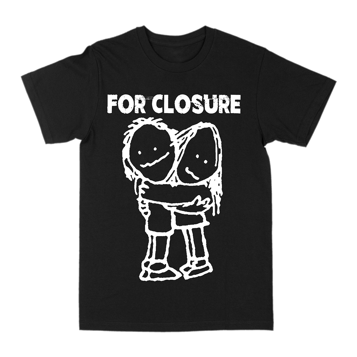 For Closure &quot;Hugs&quot; Black T-Shirt