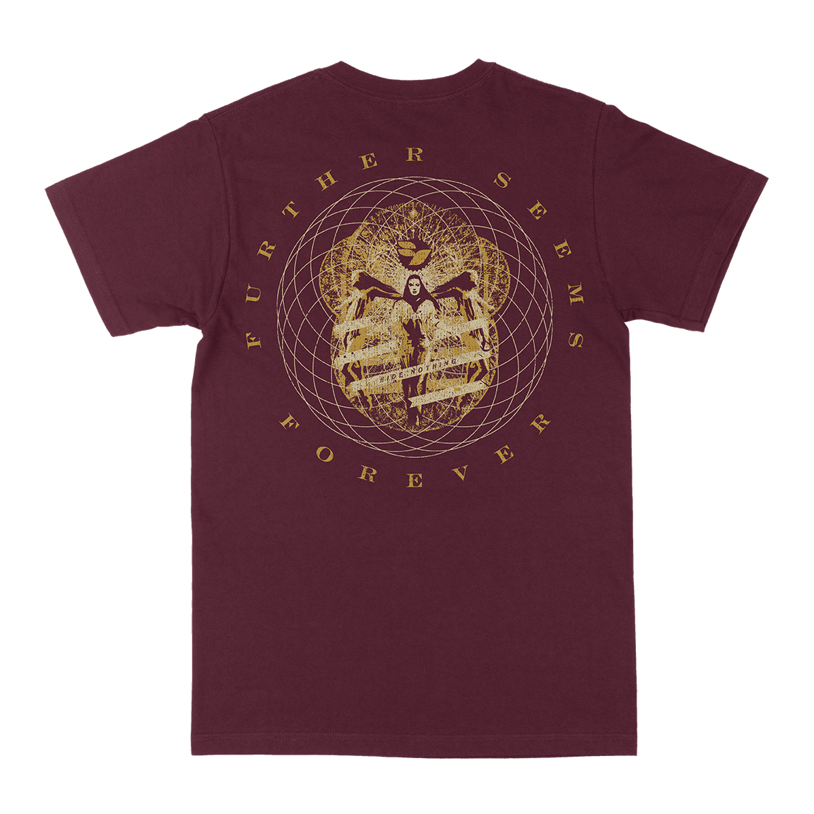 Further Seems Forever &quot;Hide Nothing&quot; Burgundy T-Shirt