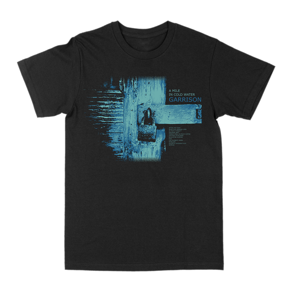 Garrison &quot;A Mile in Cold Water&quot; Black T-Shirt