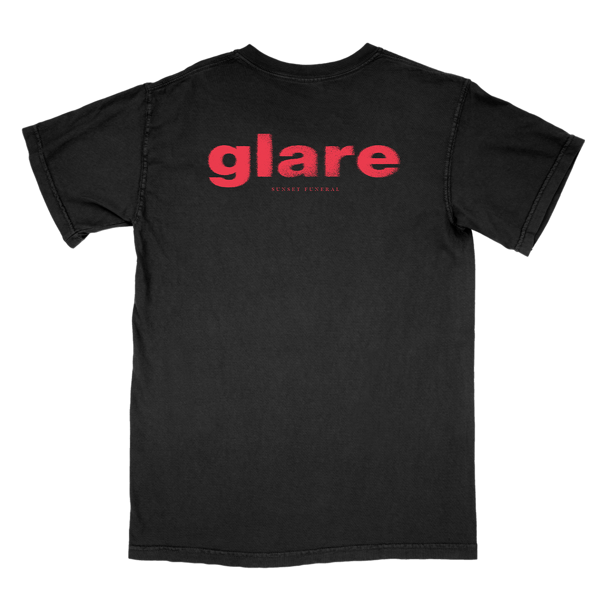 Glare &quot;Sunset Funeral&quot; Premium Black T-Shirt