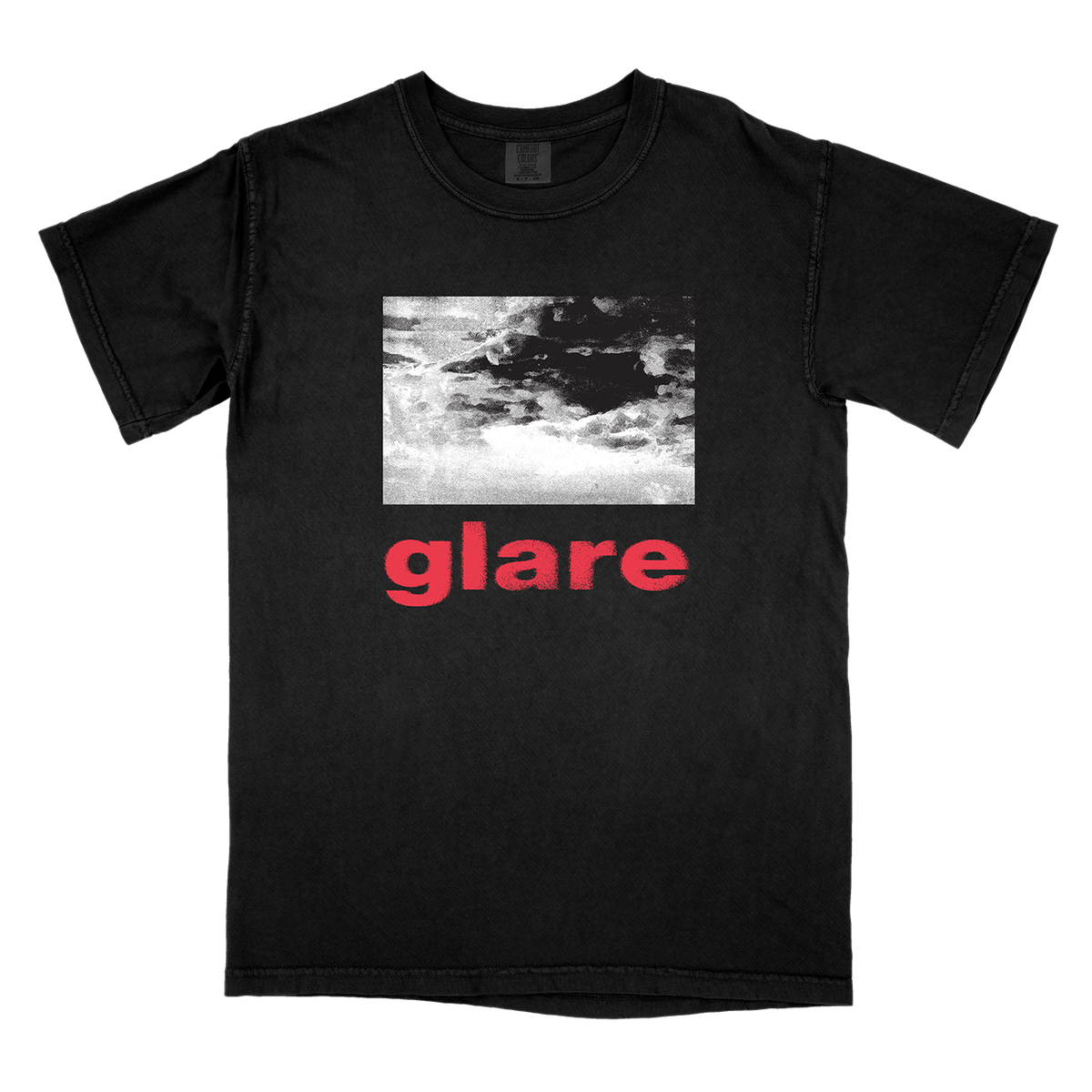Glare &quot;Clouds&quot; Premium Black T-Shirt