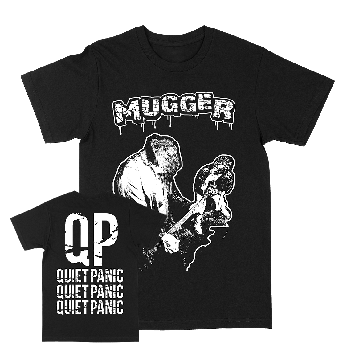Mugger &quot;Get A Clue&quot; Black T-Shirt