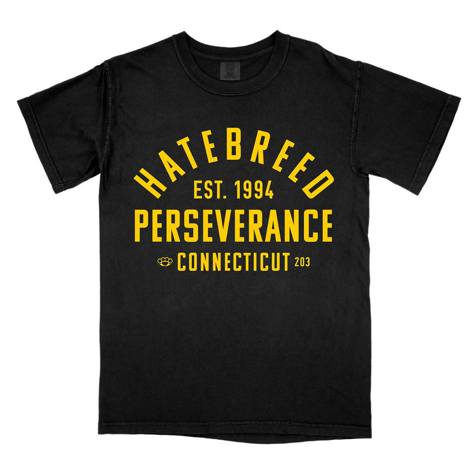 Hatebreed &quot;Perseverance&quot; Premium Black T-Shirt