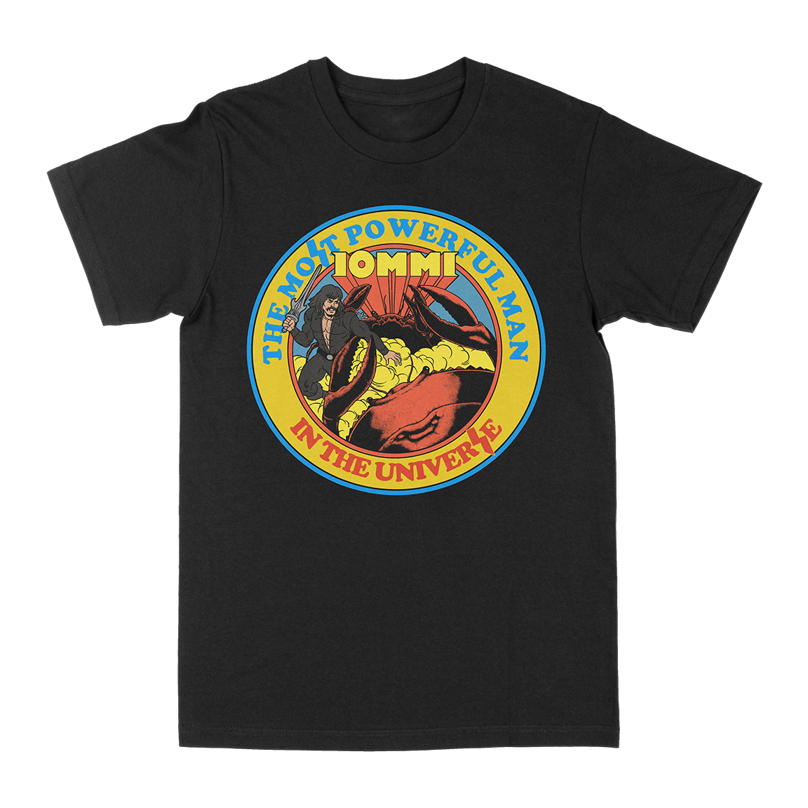 JUAN MACHADO &quot;The Most Powerful Man&quot; Black T-Shirt