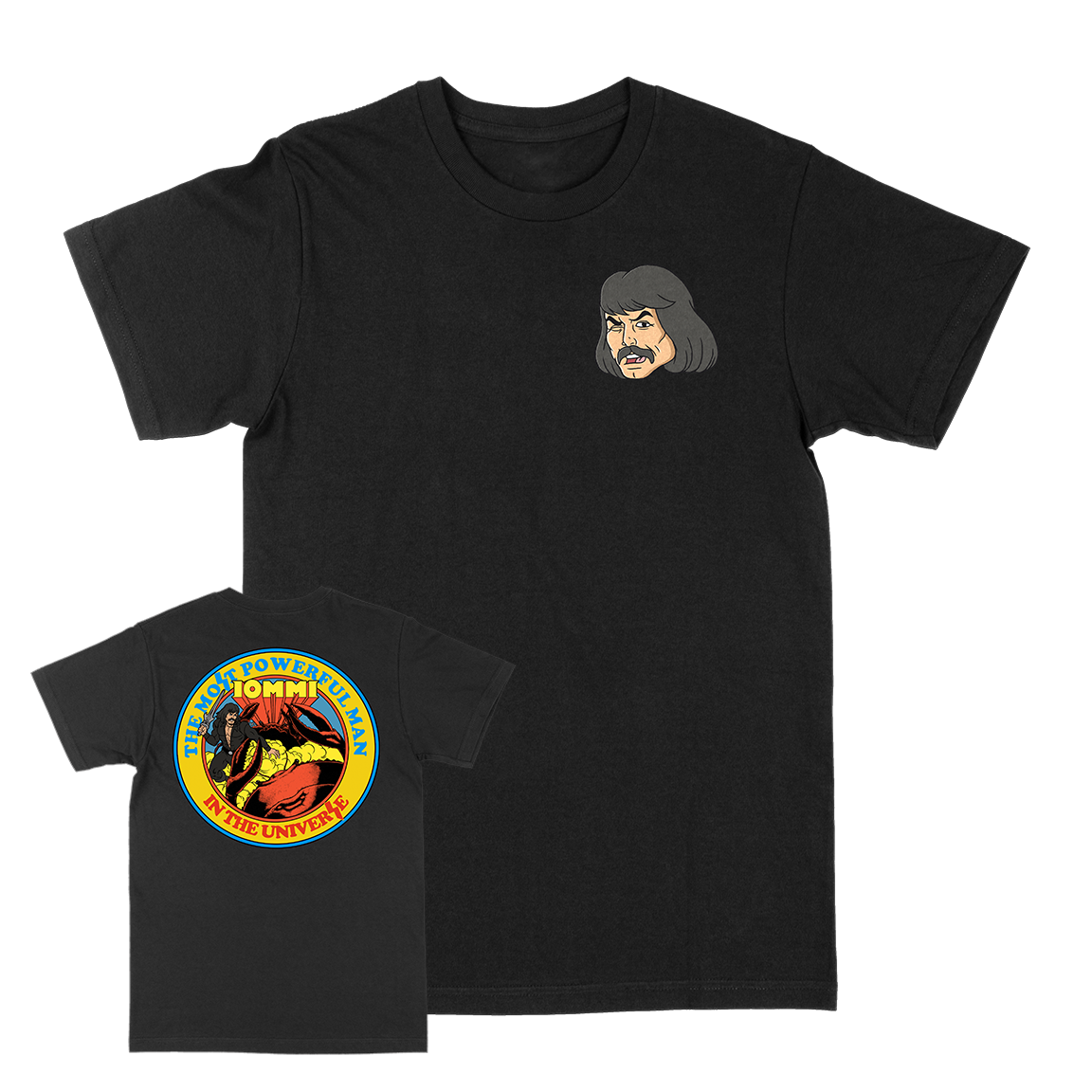 JUAN MACHADO &quot;The Most Powerful Wink&quot; Black T-Shirt