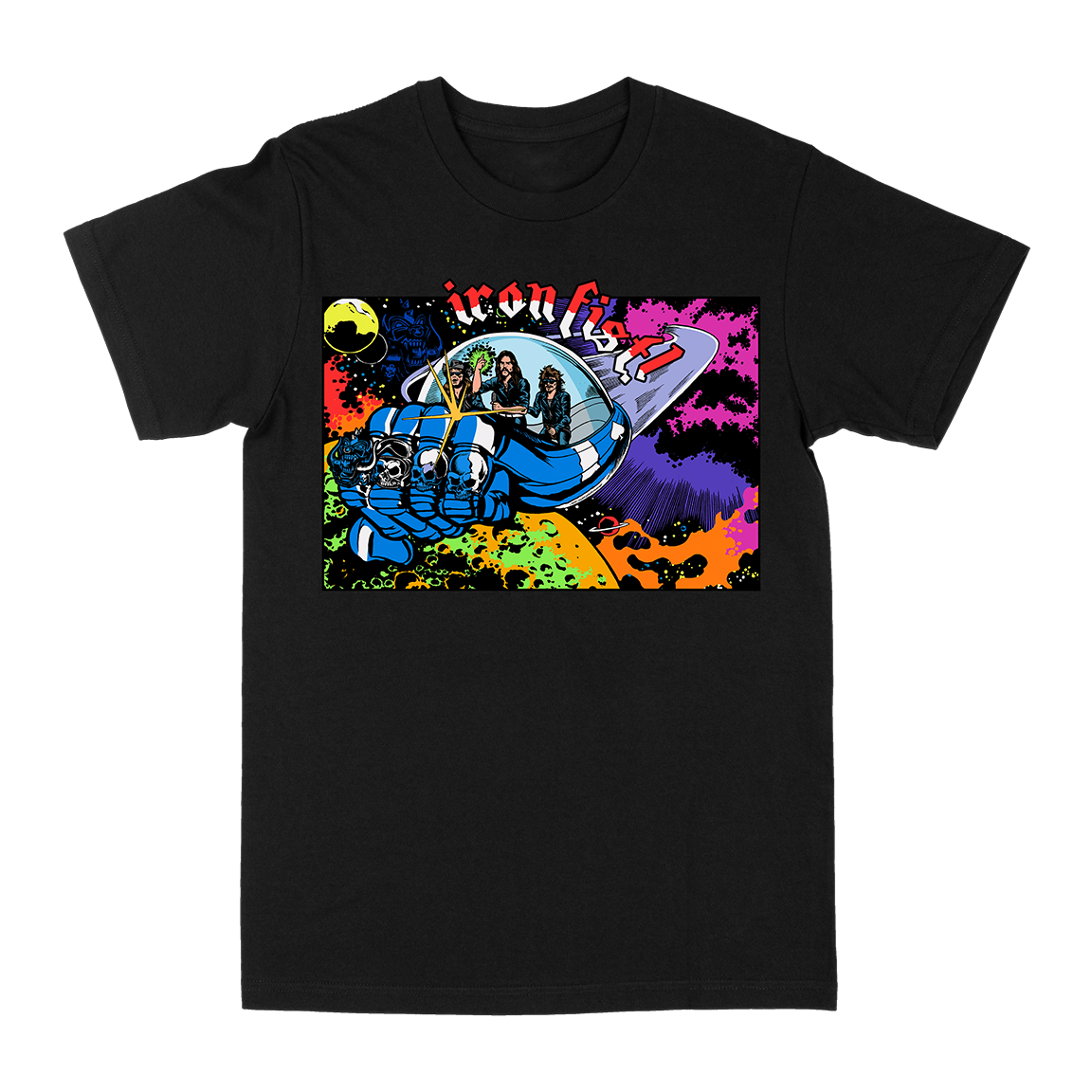 JUAN MACHADO &quot;Iron Fist&quot; Black T-Shirt