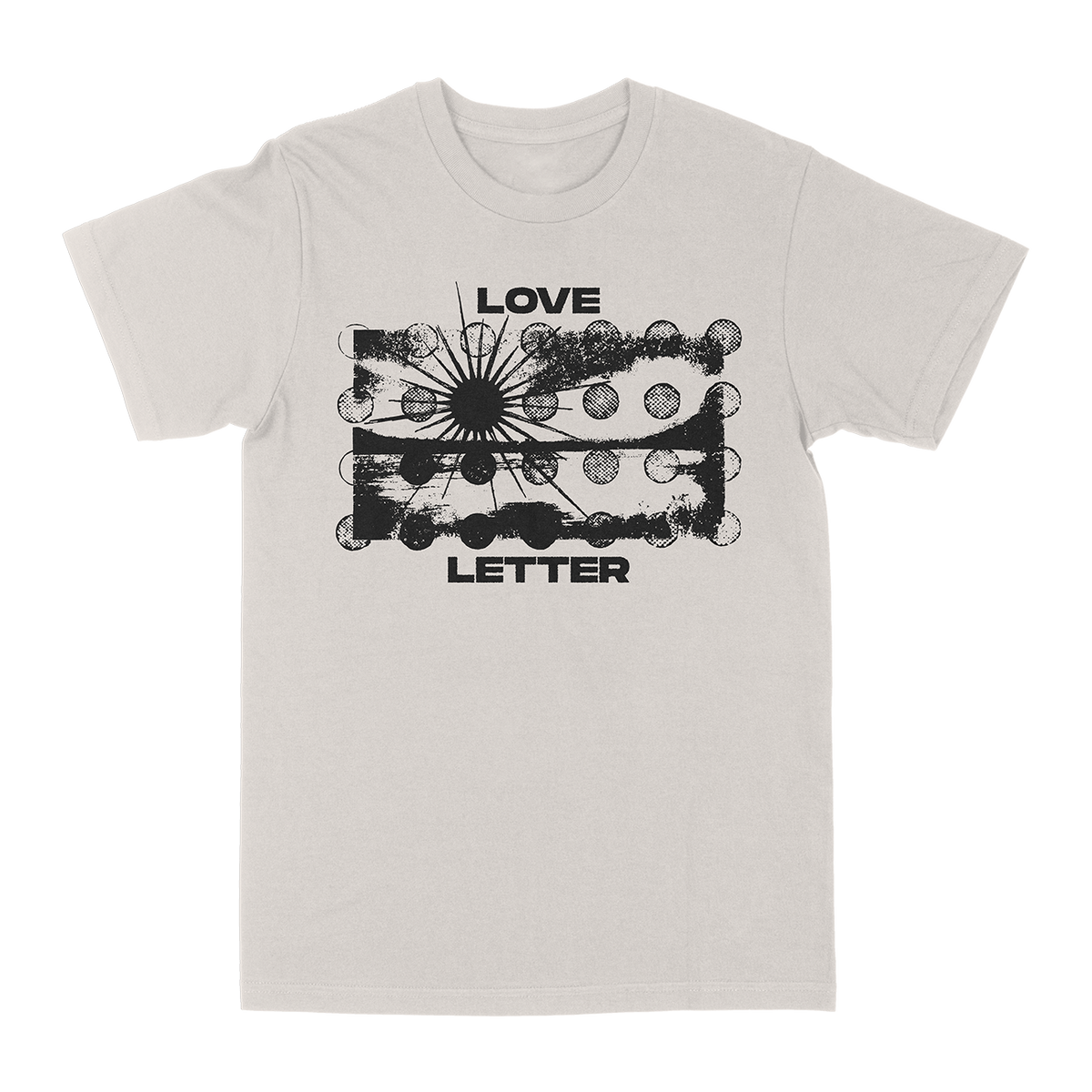 Love Letter &quot;Spiraling&quot; Vintage White T-Shirt
