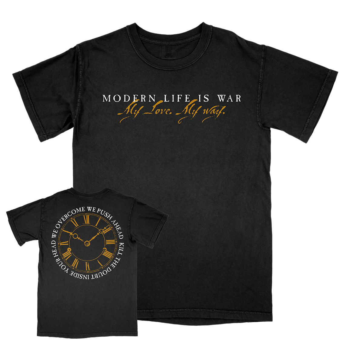 Modern Life Is War &quot;First and Ellen&quot; Black Premium T-Shirt