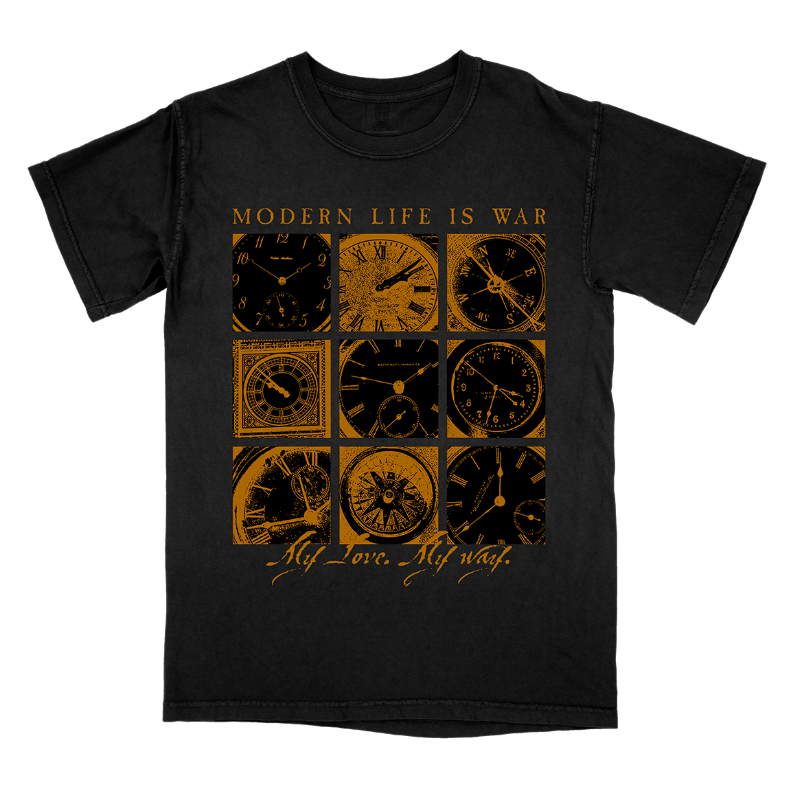 Modern Life Is War &quot;Time&quot; Black Premium T-Shirt
