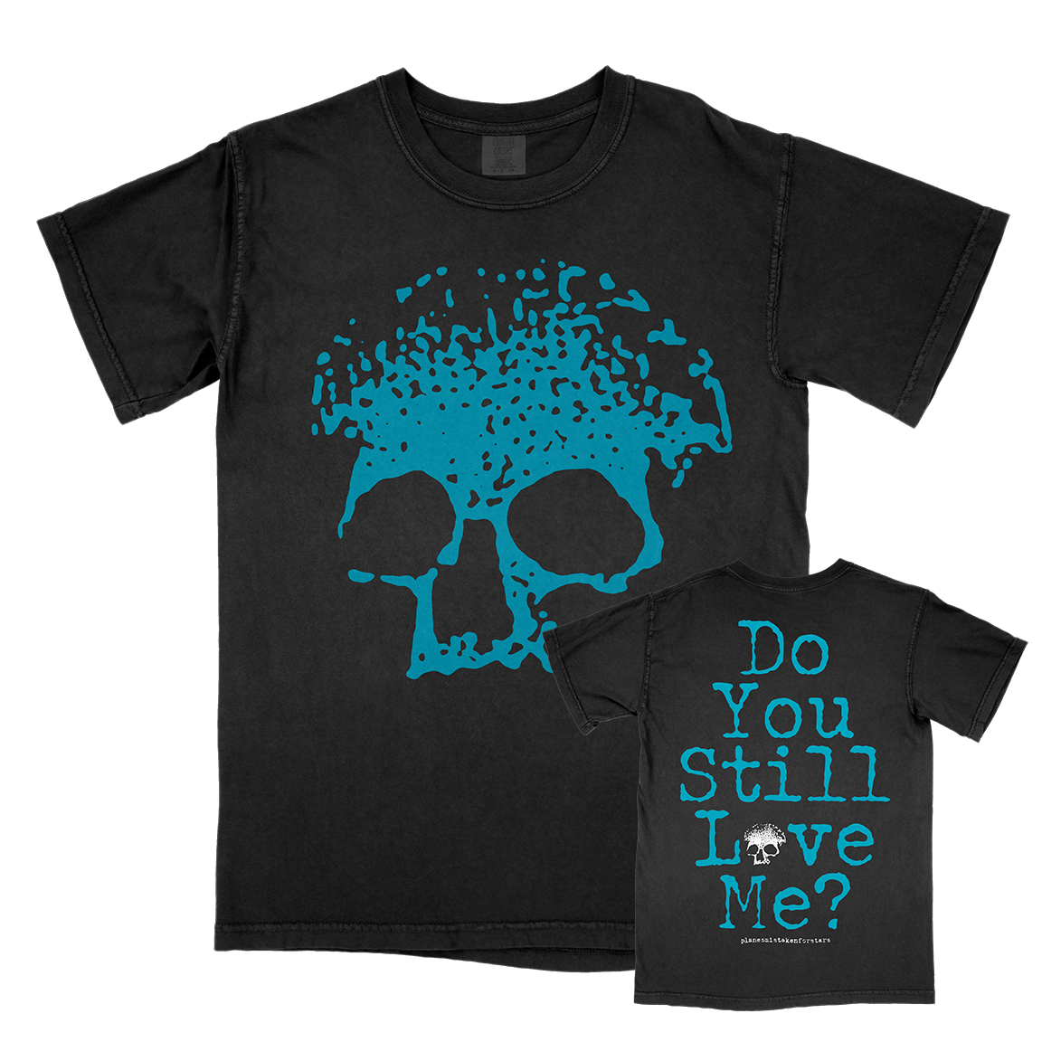 PLANES MISTAKEN FOR STARS &quot;Do You Still Love Me: Skull&quot; Black Premium T-Shirt