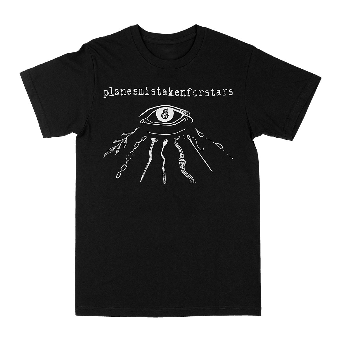 Planes Mistaken For Stars "Eye Of Horus" Black T-Shirt
