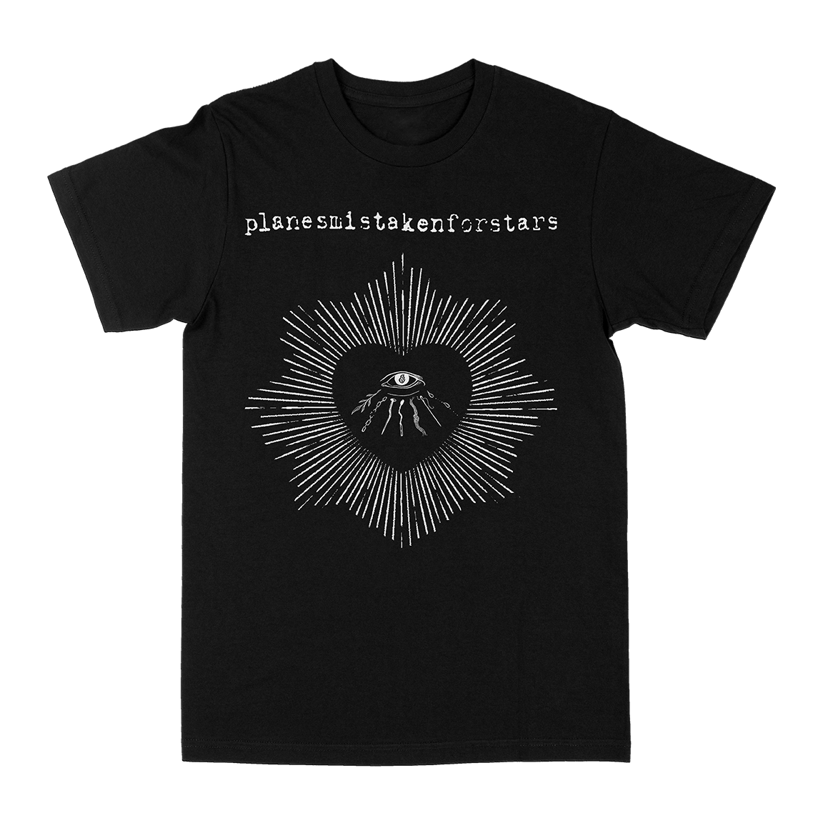 Planes Mistaken For Stars "Heart Of Horus" Black T-Shirt