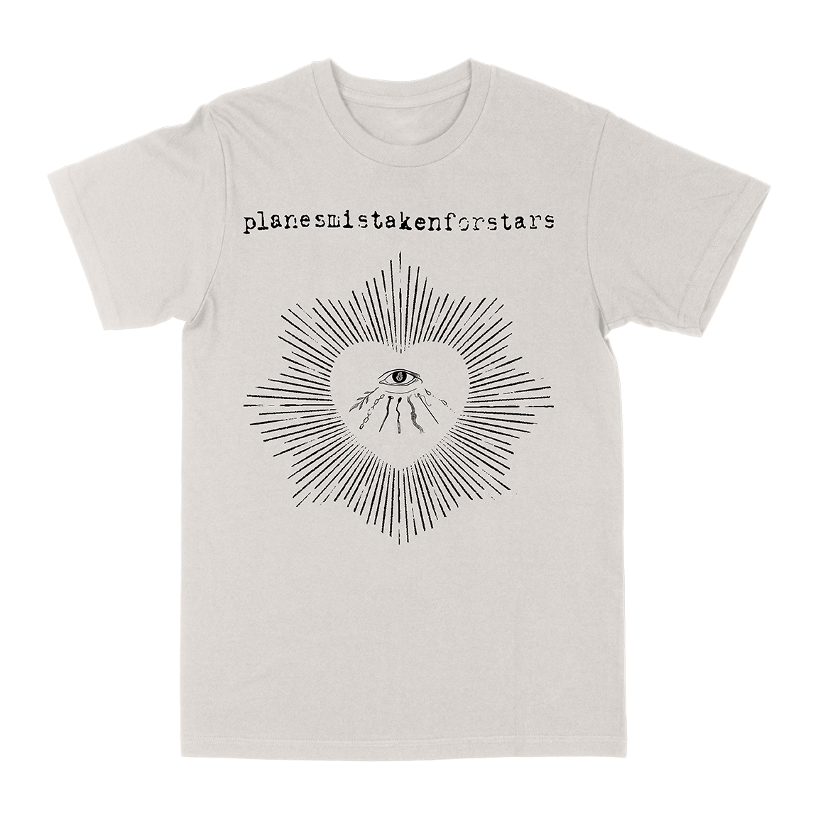 Planes Mistaken For Stars "Heart Of Horus" Vintage White T-Shirt