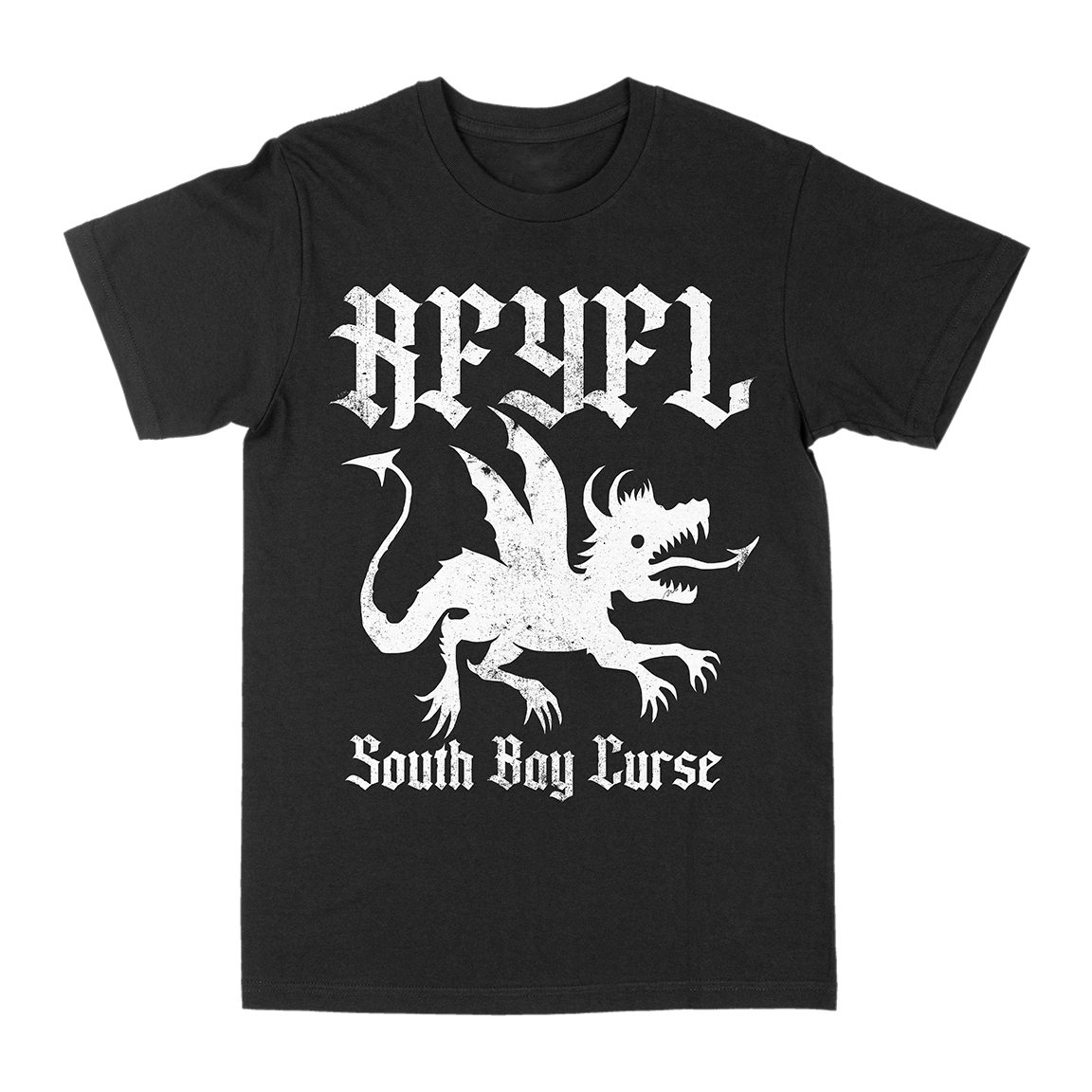 Run For Your Fucking Life “South Bay Curse” Black T-Shirt