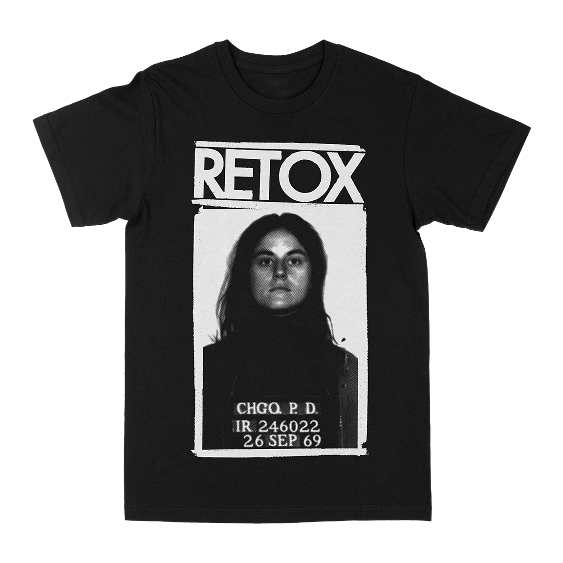 Retox &quot;WUO Dohrn&quot; Black T-Shirt