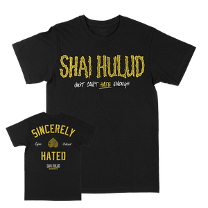 Shai Hulud "Sincerely Hated" Black T-Shirt