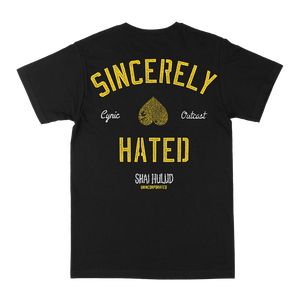 Shai Hulud "Sincerely Hated" Black T-Shirt
