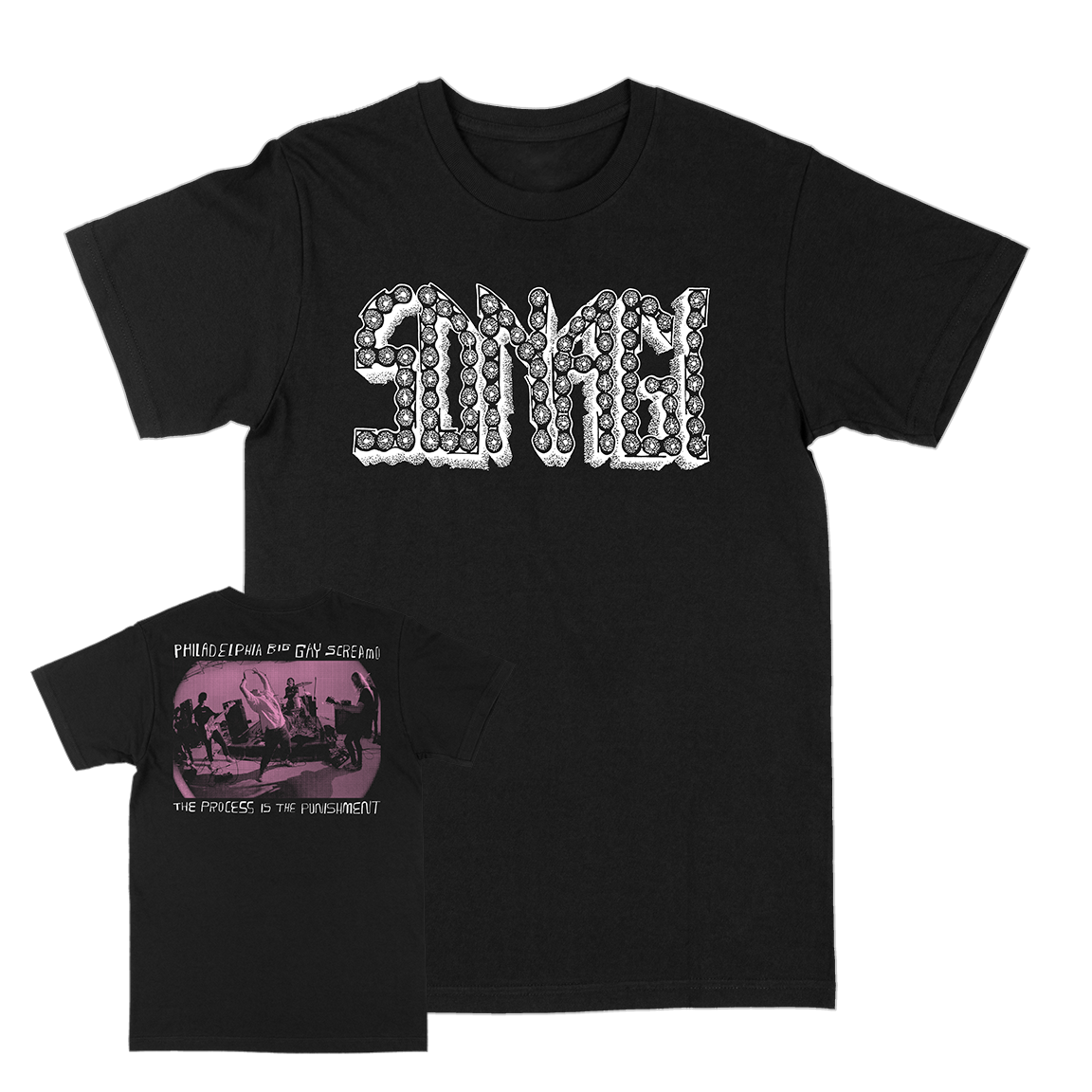 Sonagi &quot;The Process Is The Punishment&quot; Black T-Shirt