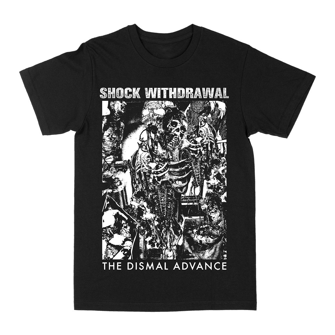 Shock Withdrawal &quot;The Dismal Advance&quot; Black T-Shirt