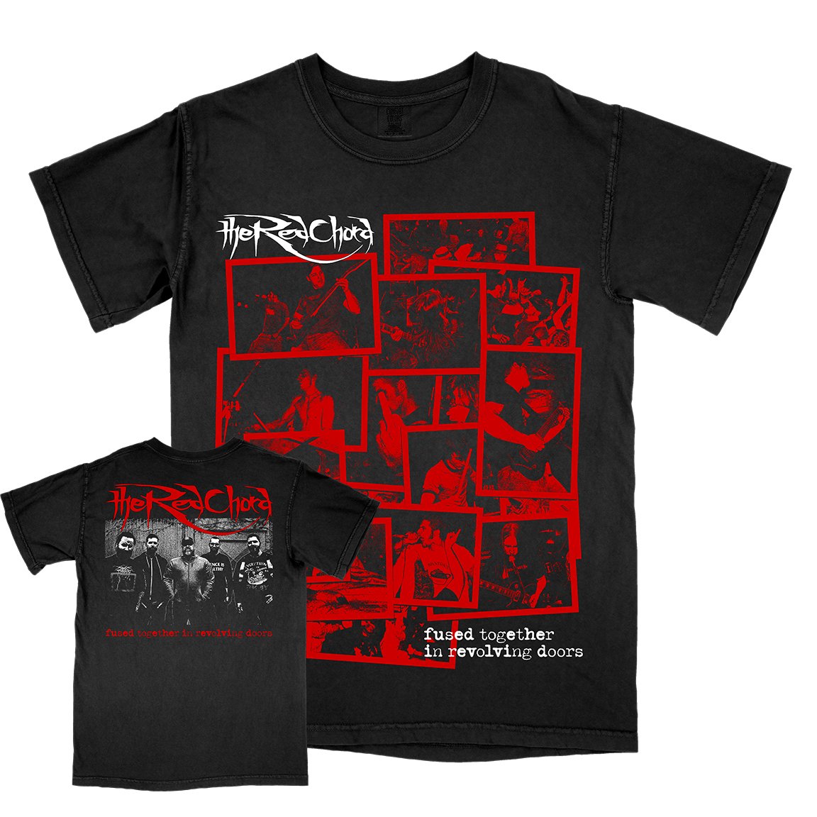 The Red Chord &quot;Fused Collage&quot; Black Premium T-Shirt
