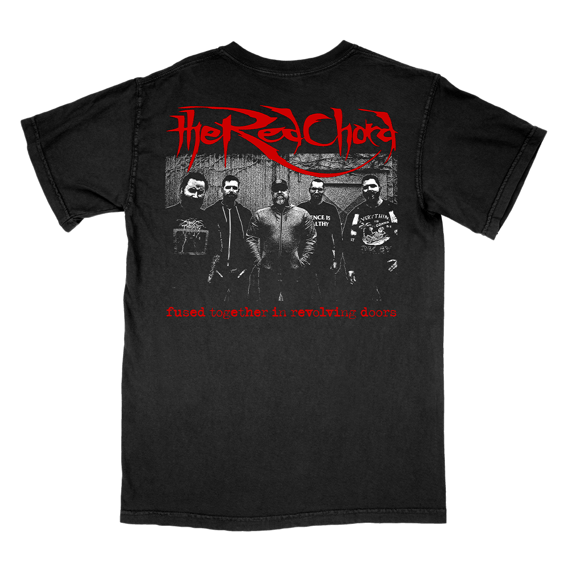 The Red Chord &quot;Fused Collage&quot; Black Premium T-Shirt