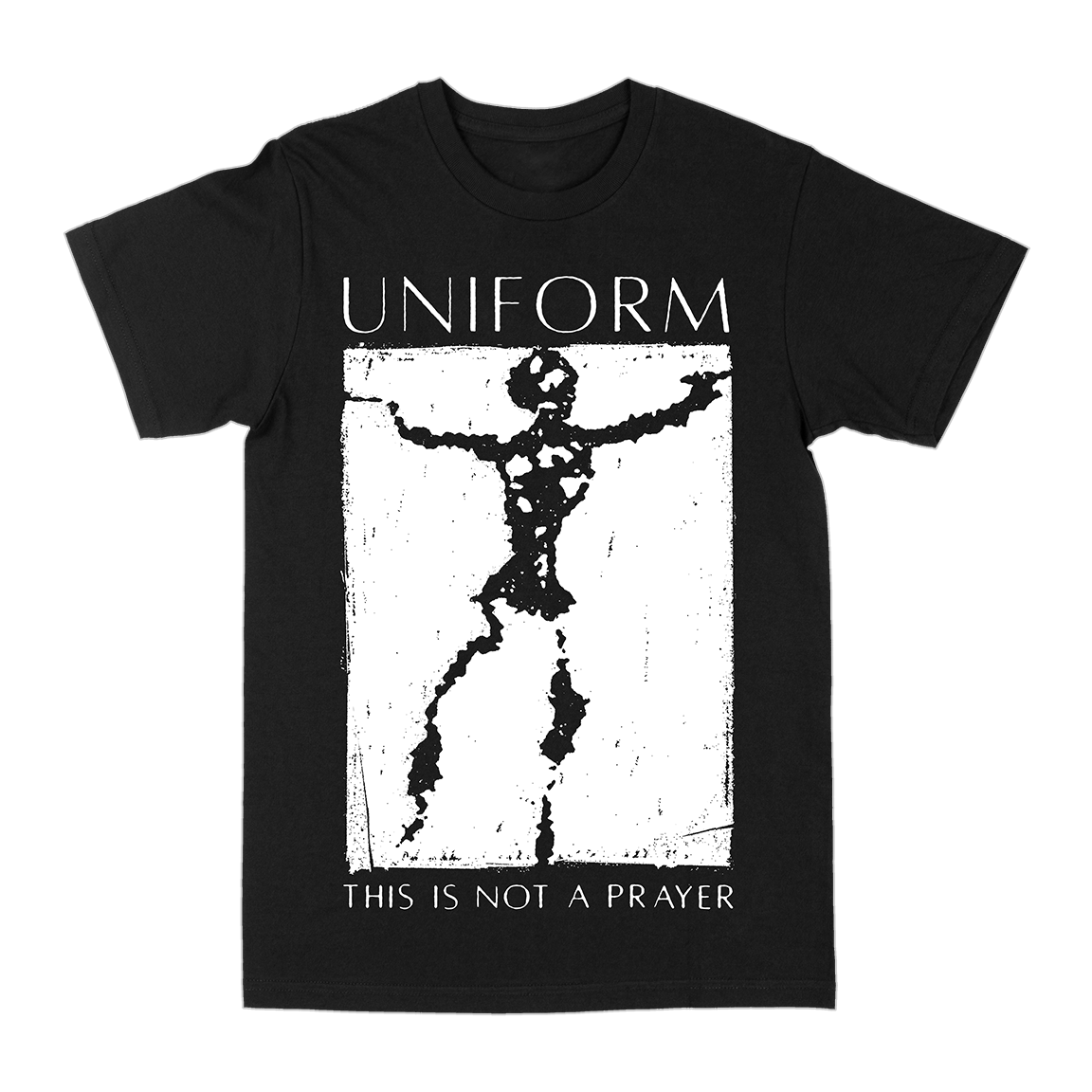 Uniform &quot;This Is Not A Prayer&quot; Black T-Shirt