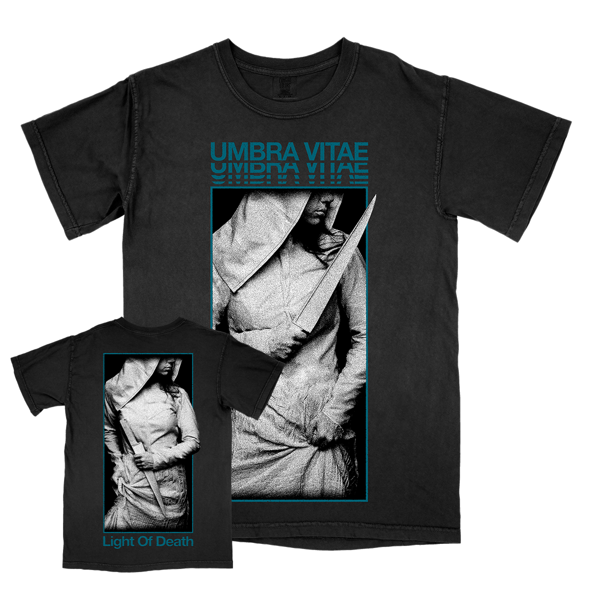 Umbra Vitae &quot;Light Of Death&quot; Black Premium T-Shirt