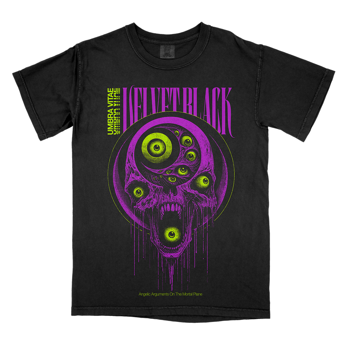 Umbra Vitae &quot;Velvet Black&quot; Black Premium T-Shirt