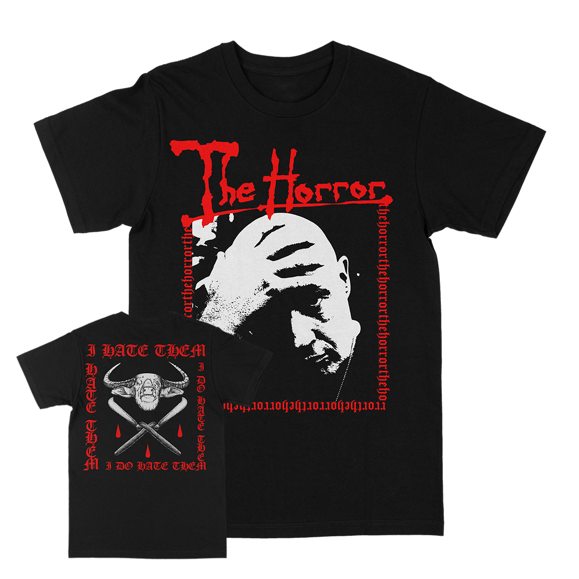 Weeping Reaper “The Horror” Black T-Shirt