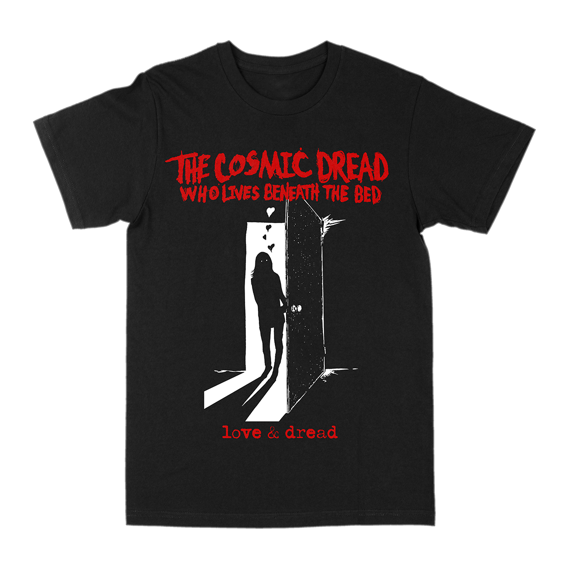 Anthony Lucero &quot;The Cosmic Dread: At The Door&quot; Black T-Shirt
