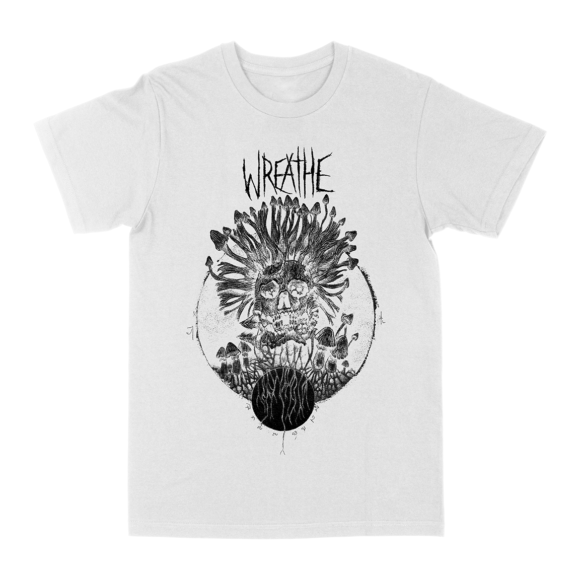 Wreathe &quot;Mushroom&quot; White T-Shirt