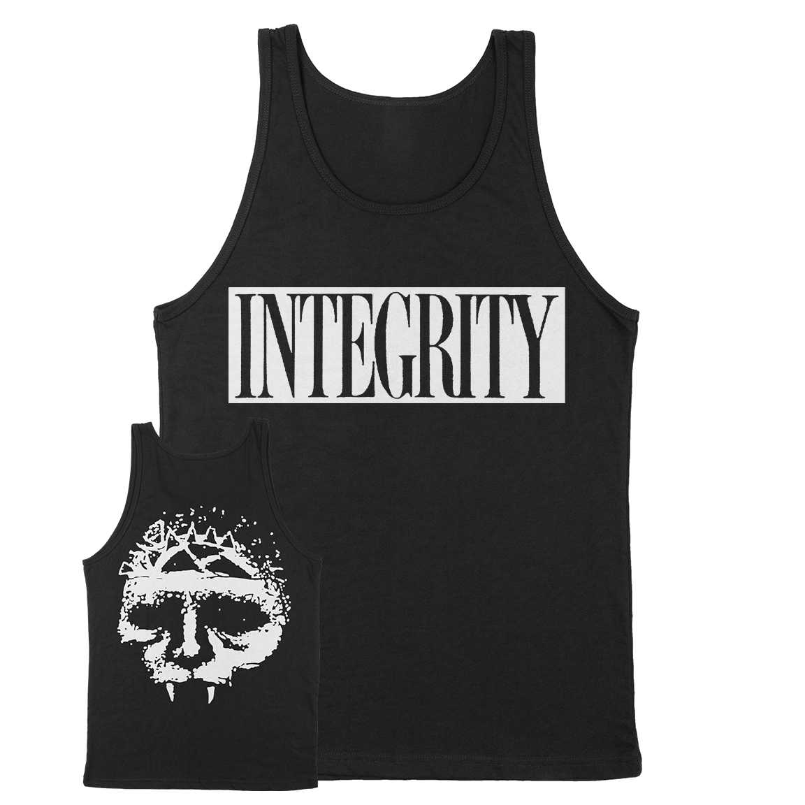 INTEGRITY &quot;Skull&quot; Black Tank Top