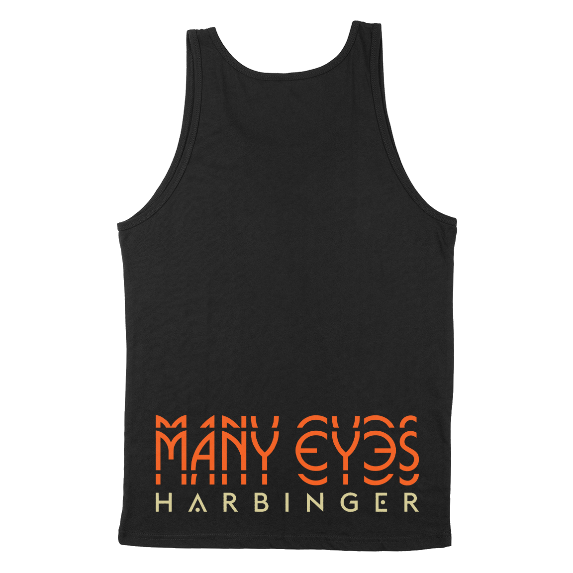 Many Eyes &quot;Harbinger&quot; Black Tank Top