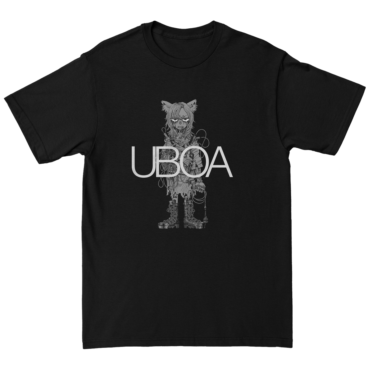 Uboa &quot;Weaponized Dysphoria&quot; Black T-Shirt