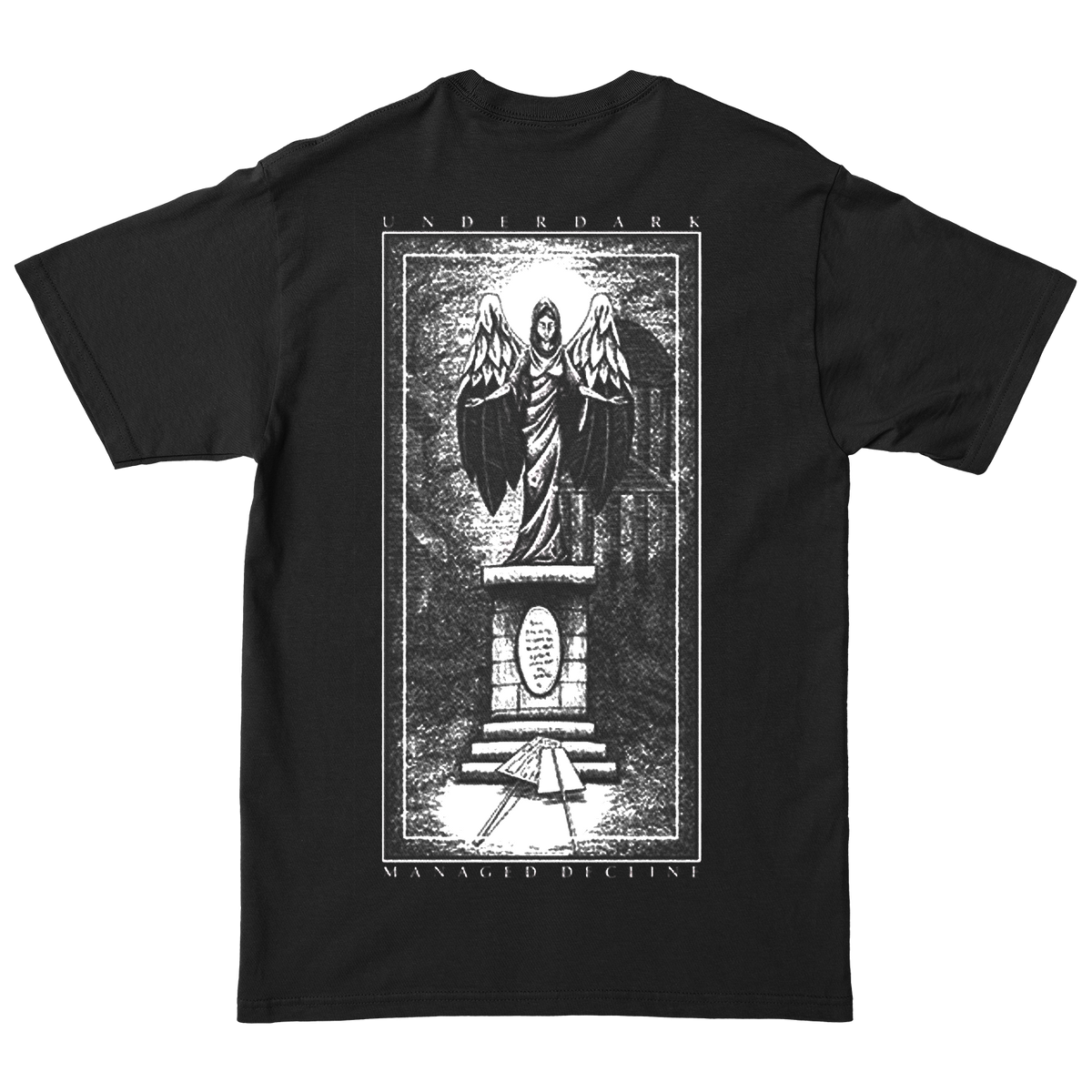 UNDERDARK &quot;Managed Decline&quot; Black T-Shirt