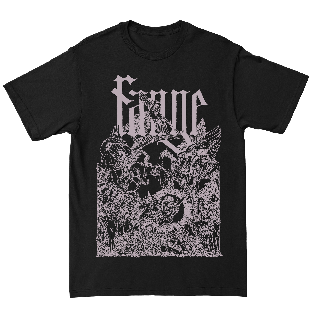 FANGE &quot;Bestiaire&quot; Black T-Shirt