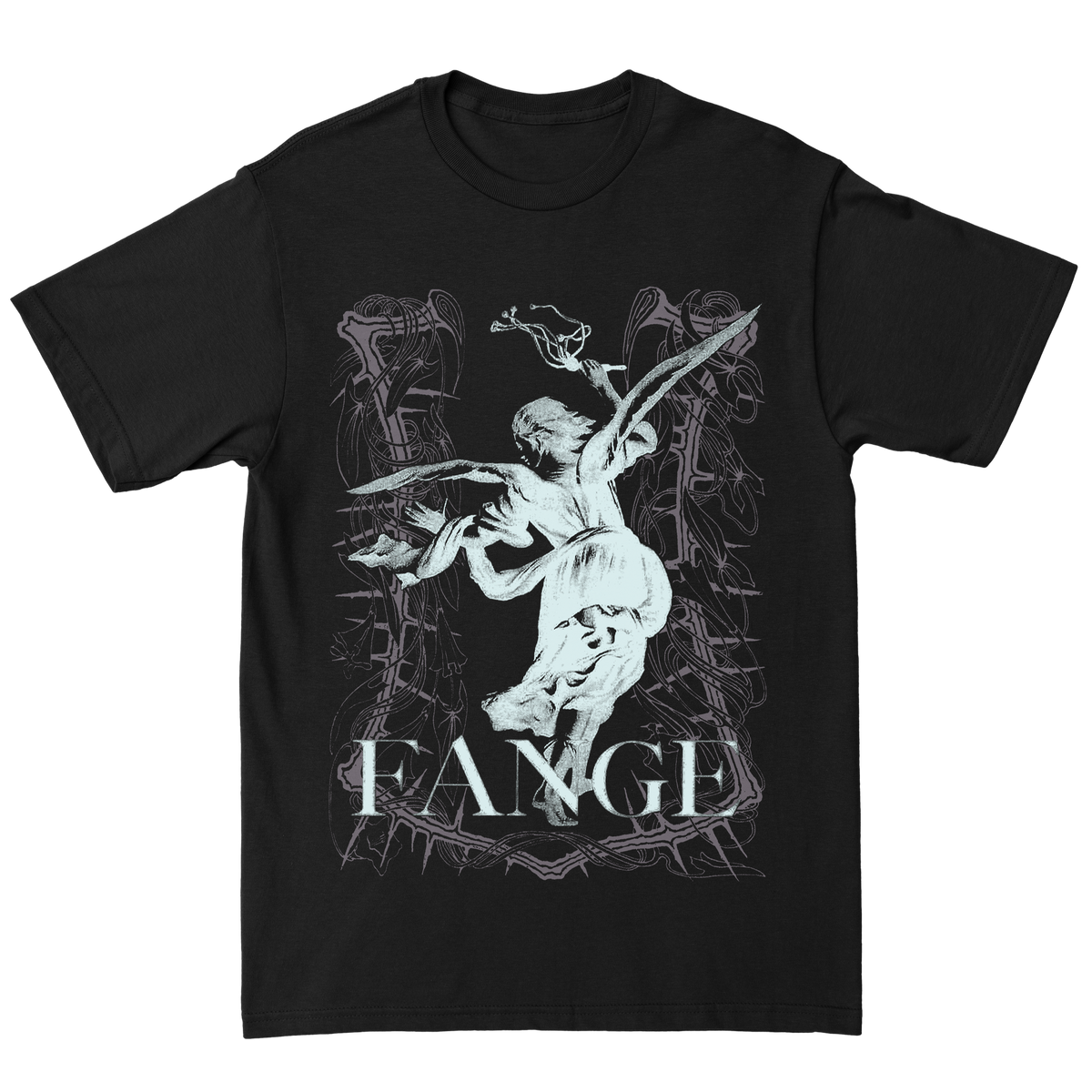 FANGE &quot;Angélisme&quot; Black T-Shirt