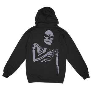 Orchid "Chaos Is Me" Black Zip-Up Hoodie