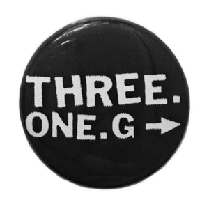 THREE ONE G "Logo" Button