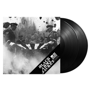 BLACK ARMY JACKET "Open Caskets"