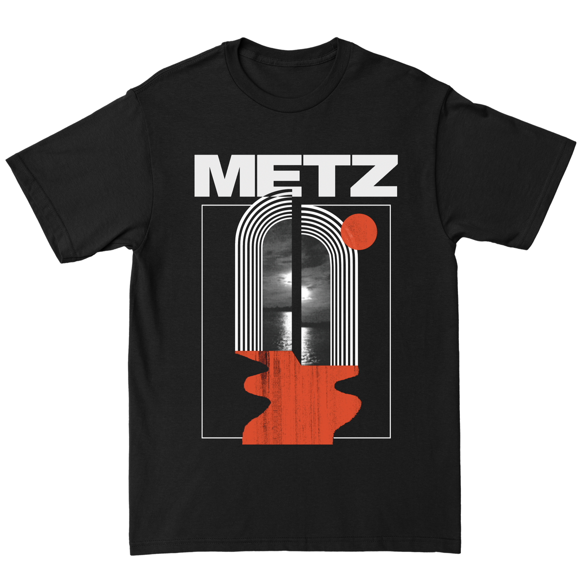 METZ &quot;River&quot; Black T-Shirt