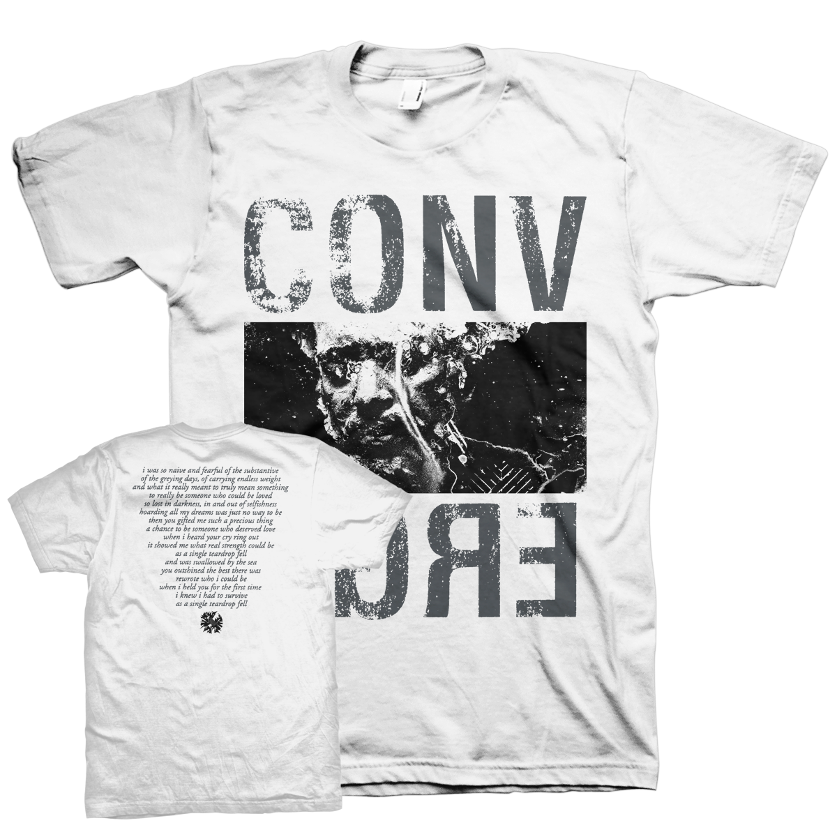 CONVERGE &quot;A Single Tear&quot; White T-Shirt