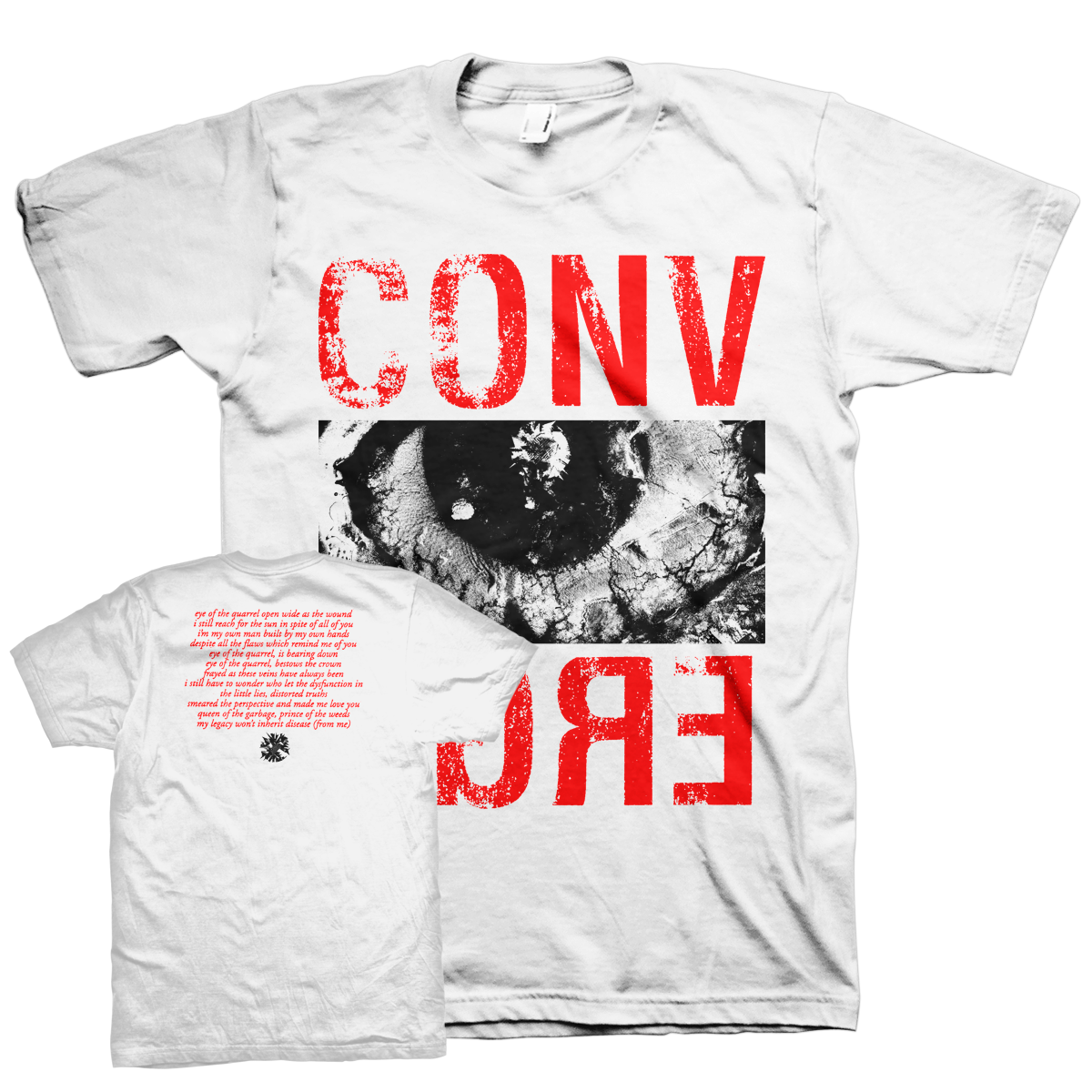 CONVERGE &quot;Eye Of The Quarrel&quot; White T-Shirt