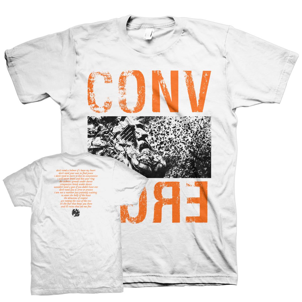 CONVERGE &quot;Under Duress&quot; White T-Shirt