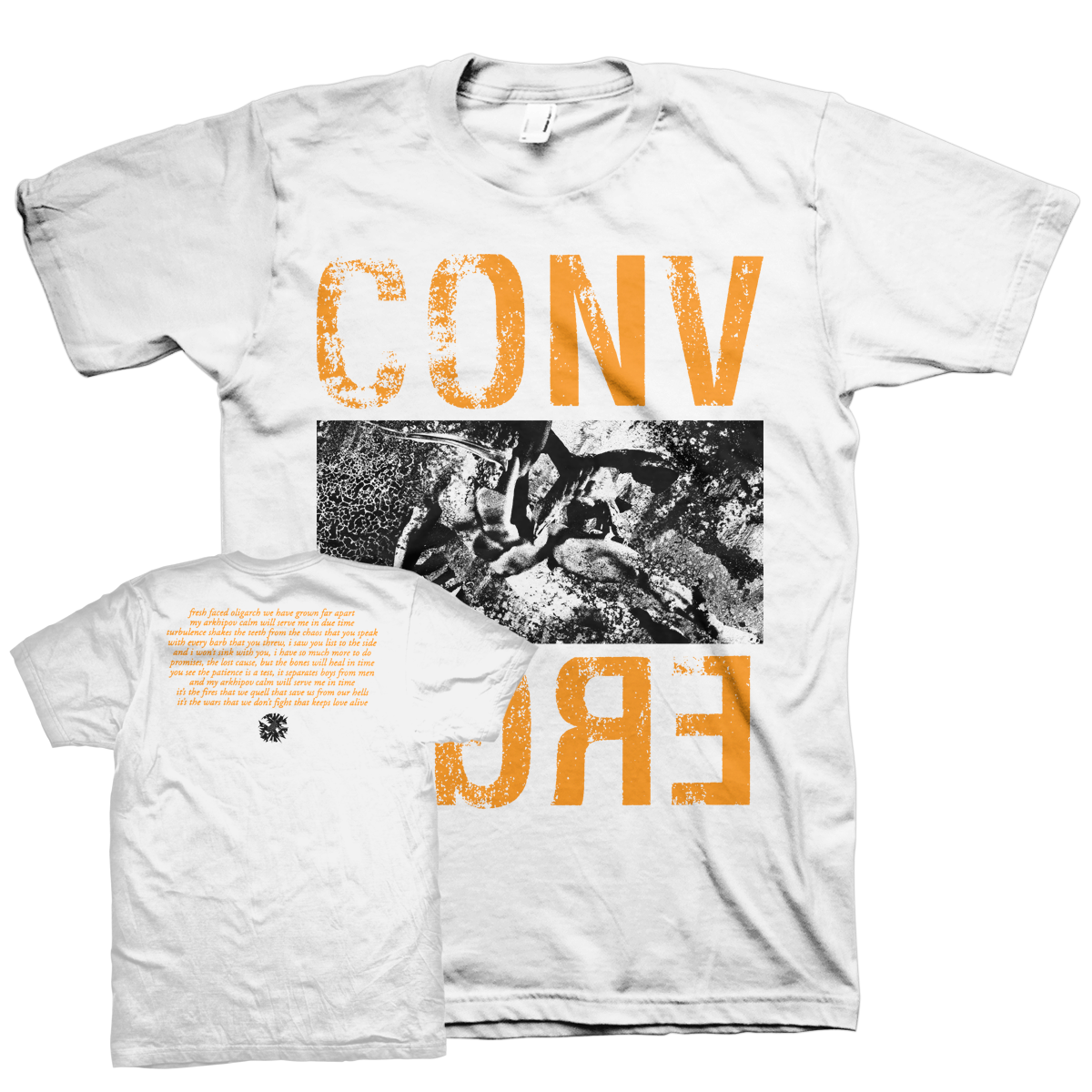 CONVERGE &quot;Arkhipov Calm&quot; White T-Shirt