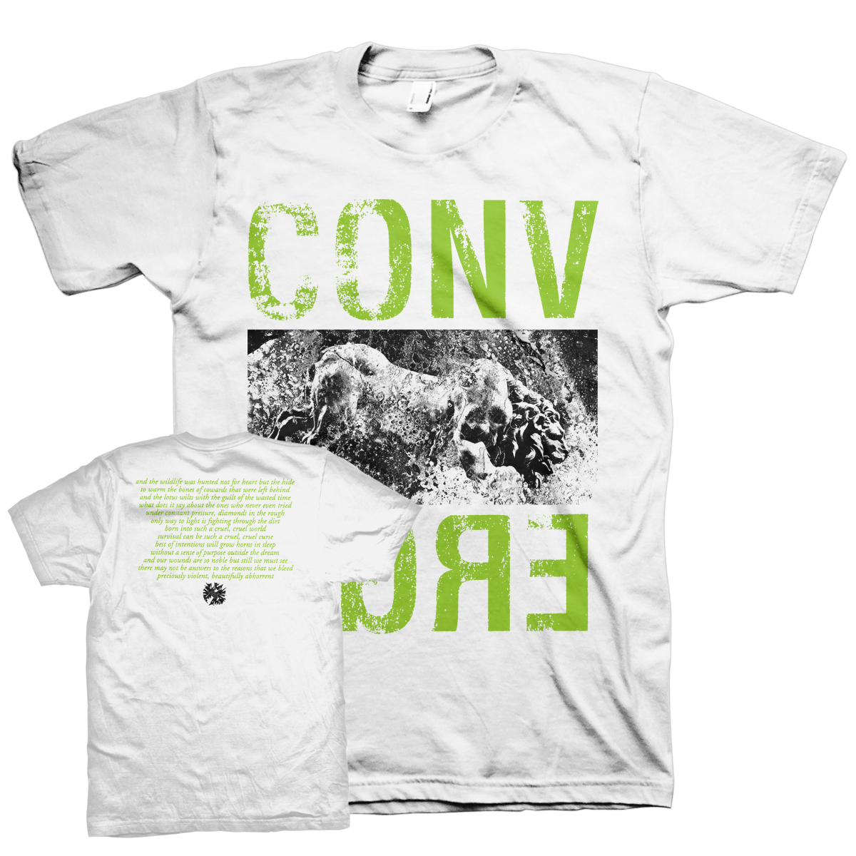 CONVERGE &quot;Wildlife&quot; White T-Shirt