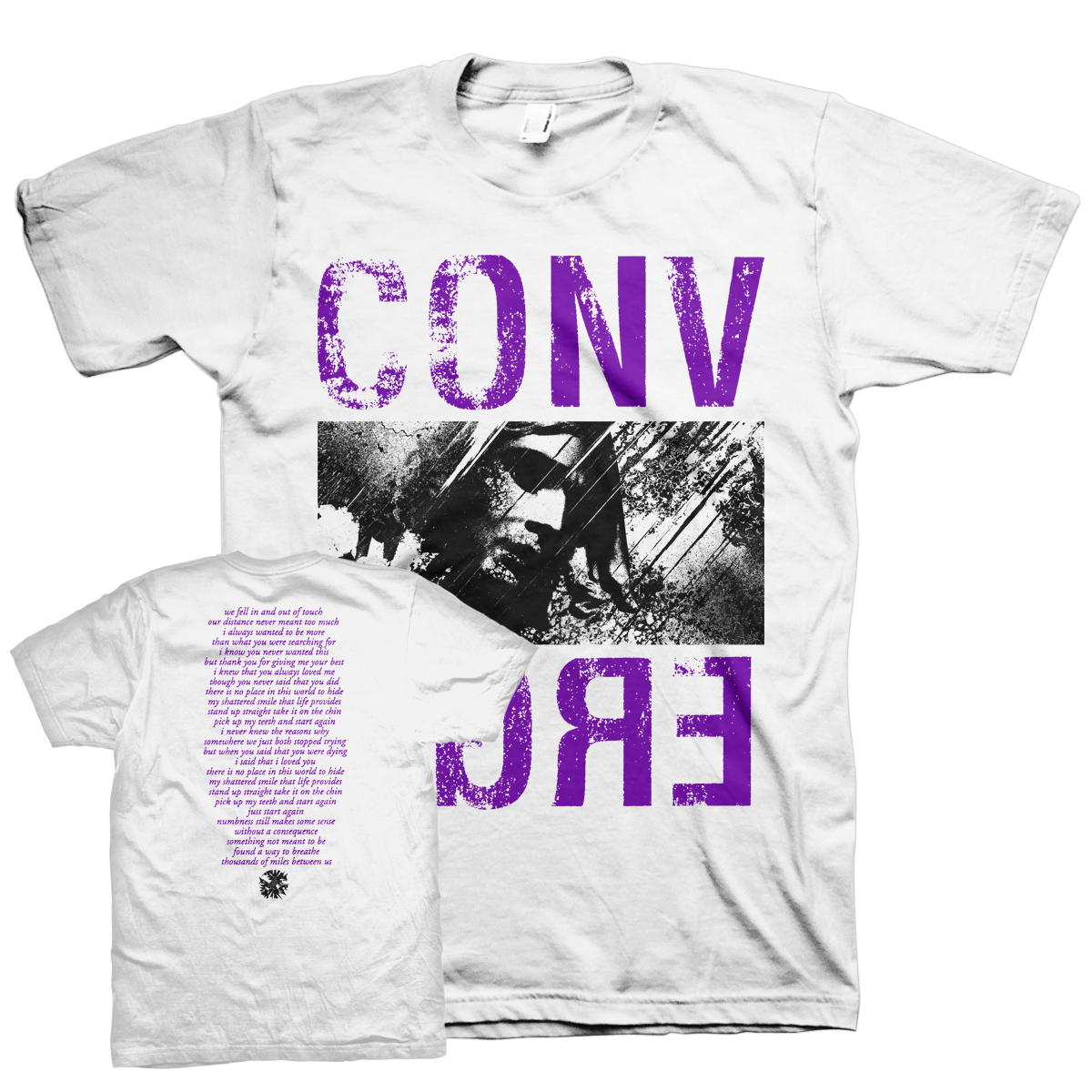 CONVERGE &quot;Thousand Of Miles Between Us&quot; White T-Shirt