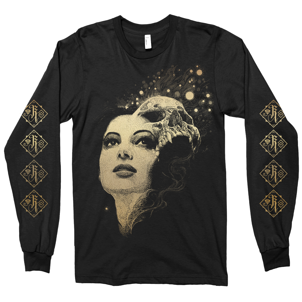 RICHEY BECKETT &quot;Black Gold: Eve&quot; Black Longsleeve